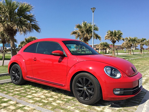 BEETLE RED FRONT