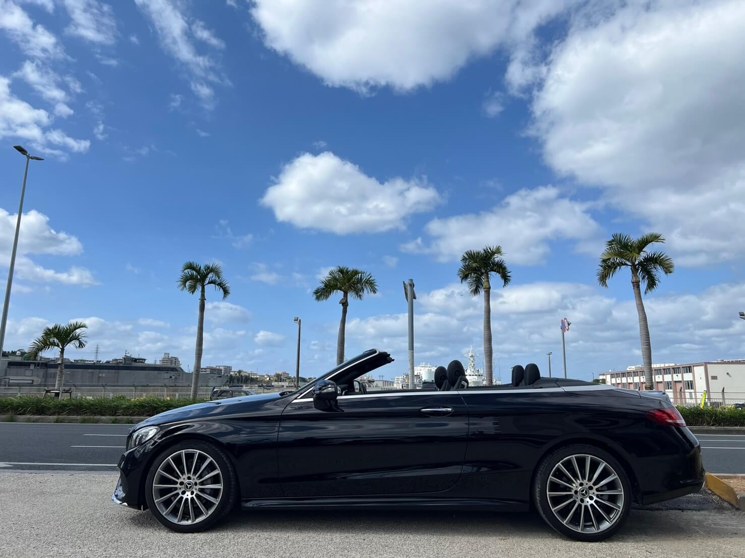 メルセデスベンツC180カブリオレスポーツ（ブラック）